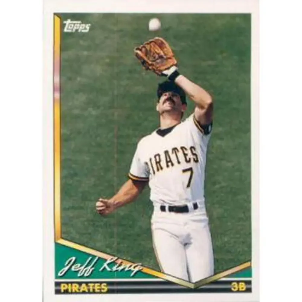 1994 Topps Jeff King # 44 Pittsburgh Pirates